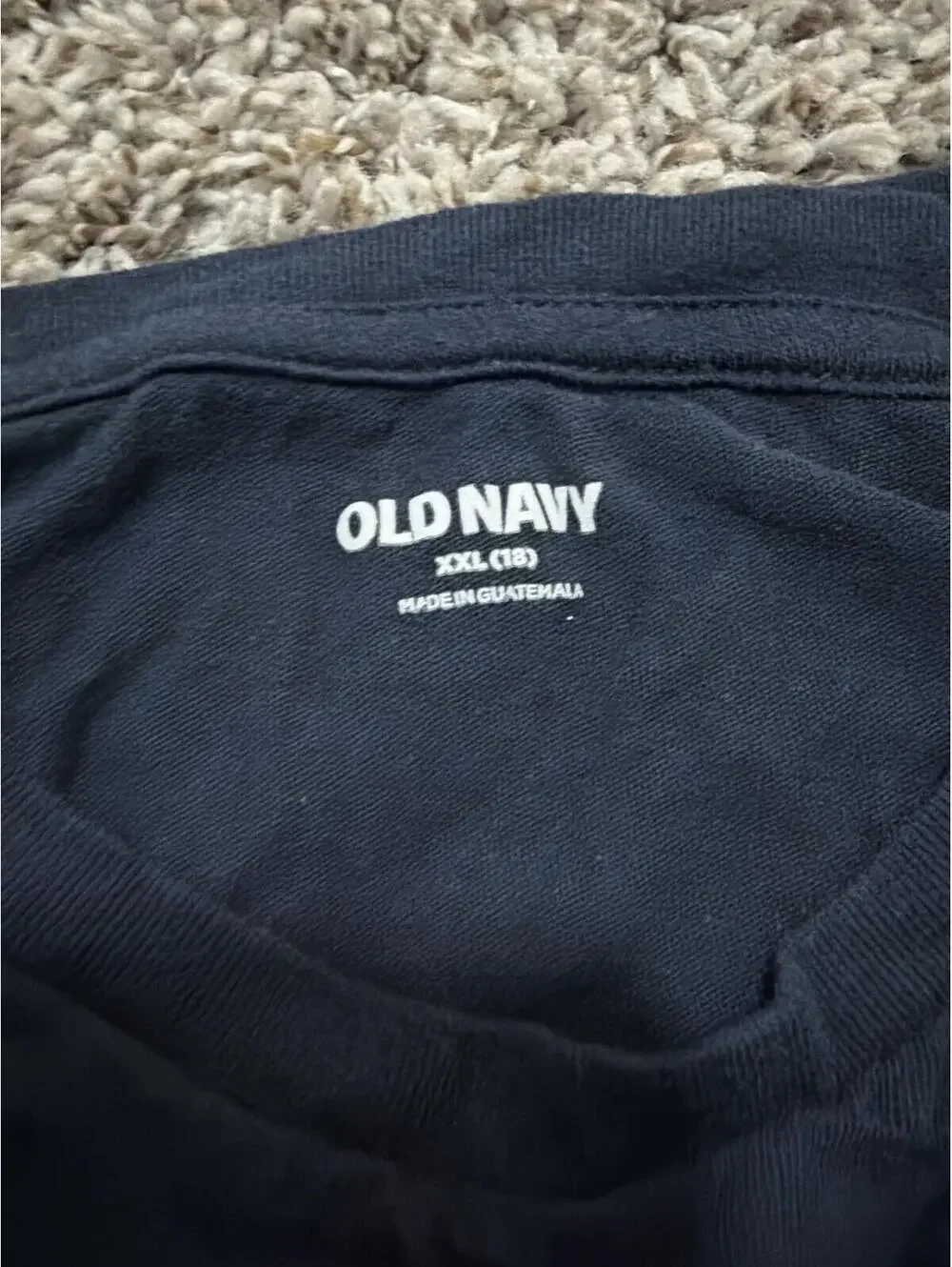 Old Navy Boys Navy COol Graphic T-Shirt XXL